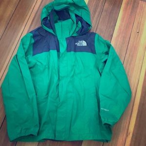 The north face boys rain jacket